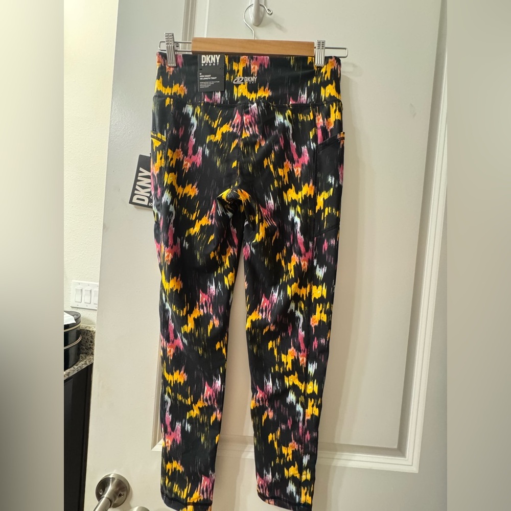 DKNY Women's Multicolor Leggings Sport NWT - Picture 6 of 8